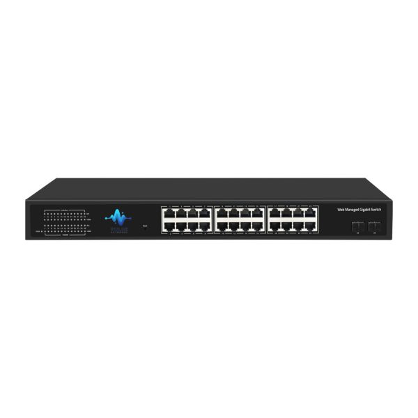 PNET-24E2SWM | Switch Gigabit 26x Web Managed/Admin.