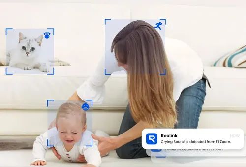 Cámara Reolink E1 Pro 4MP 2K+ | Wi-Fi Dual Band
