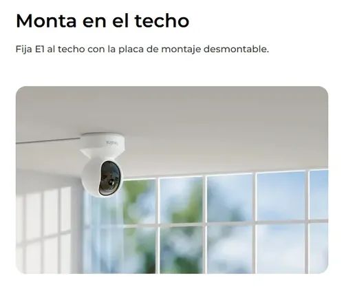 Cámara Reolink E1 Pro 4MP 2K+ | Wi-Fi Dual Band