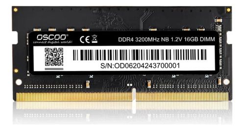 MLA2269892462_img2 Memoria RAM 16GB Oscoo DDR4 3200MHz SODIMM Notebook