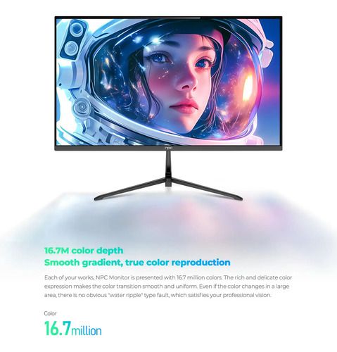Monitor Gamer NPC 22" Full HD VA 100Hz NPCMF2208-U