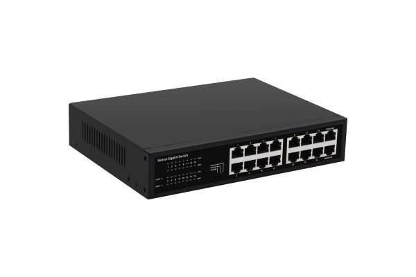 PNET-16ETM | Switch Gigabit 16x Rackeable - Pulse Networks