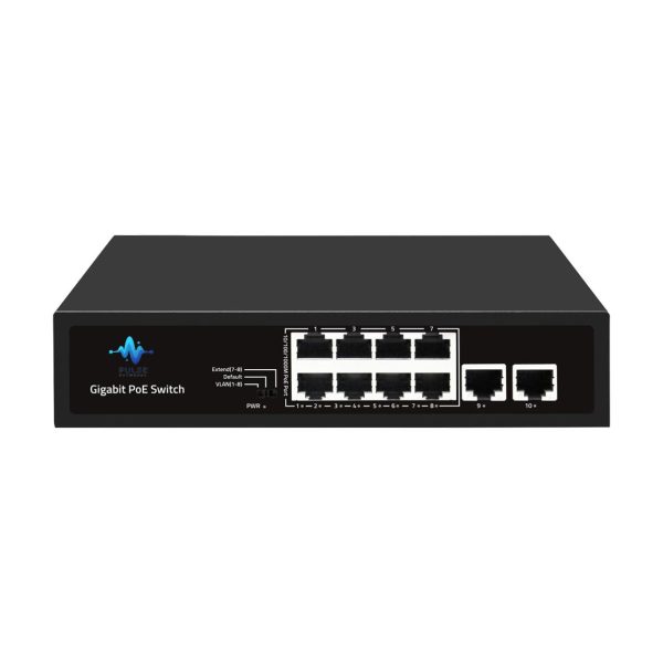 PNET-P8E2E | Switch PoE 8x Gigabit 120W