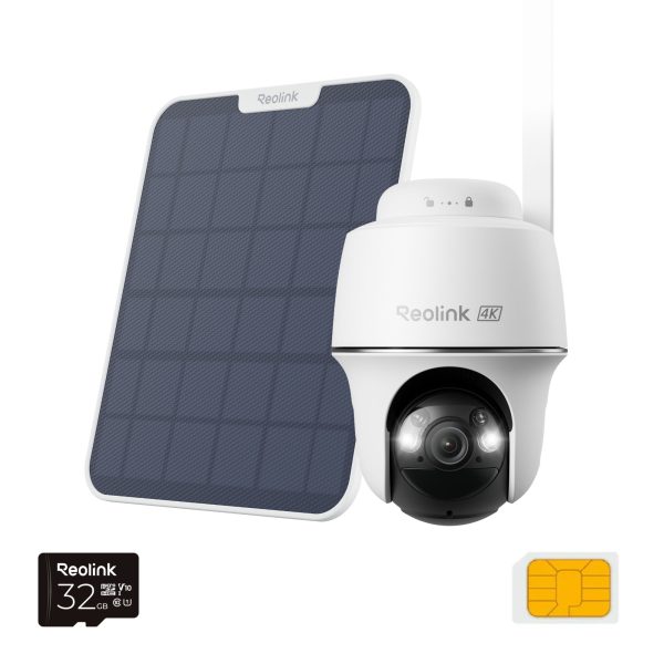 reolink-go-pt-ultra-1-Go-Series-G440-white-solar-panel-white-32SD Reolink Go PT Ultra 4K | Cámara Solar 4G Sin WiFi