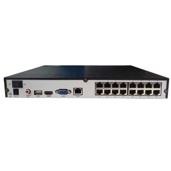 NVR Reolink 16 Canales 4TB PoE para Cámaras de Seguridad