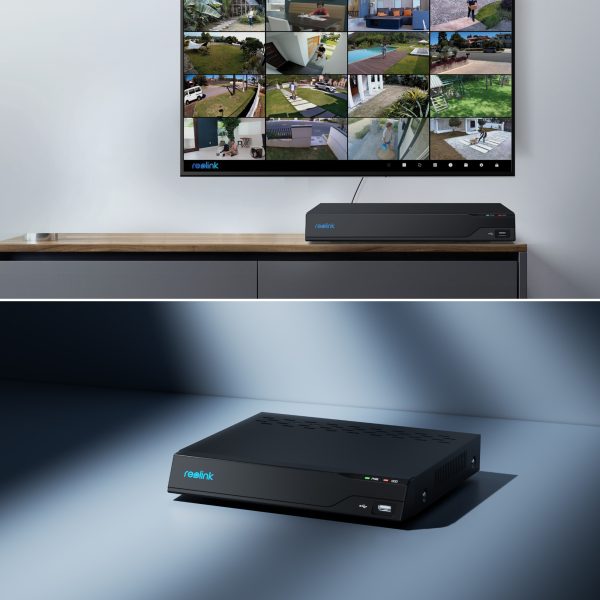NVR Reolink 16 Canales 4TB PoE para Cámaras de Seguridad
