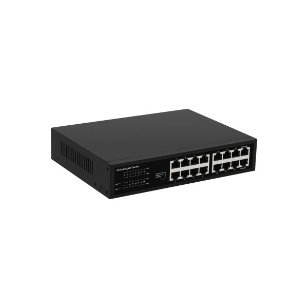 PNET-16ETM | Switch Gigabit 16x Rackeable - Pulse Networks