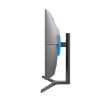 Perfil del monitor NPC 32" QHD mostrando el grosor y el pivote