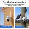 Cámara Reolink Go PT Plus 5MP 4G | Batería + Panel Solar, 360°