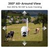 Cámara Reolink Go PT Plus 5MP 4G | Batería + Panel Solar, 360°